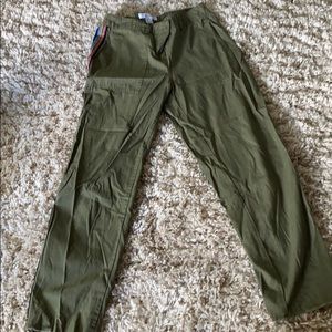 Primark Green and rainbow pants